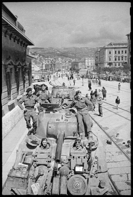 New Zealand tanks in Trieste - Italy
