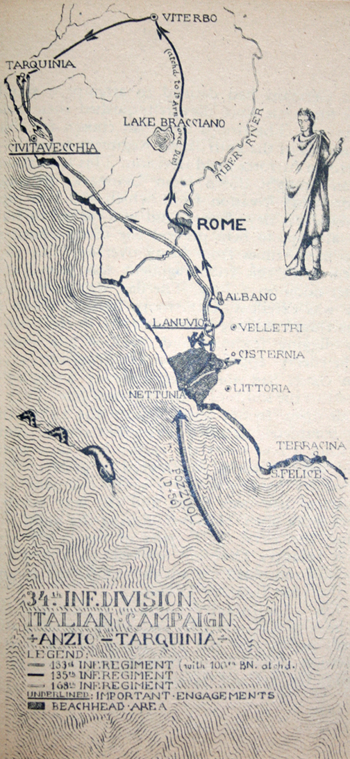 34th Infantry Division: Anzio  Tarquinia (34th Inf.Div.)